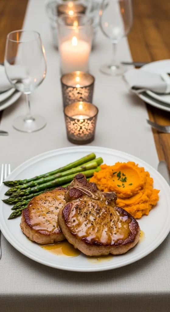 9. Honey Glazed Pork Chops