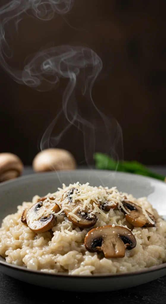 9. Mushroom Risotto