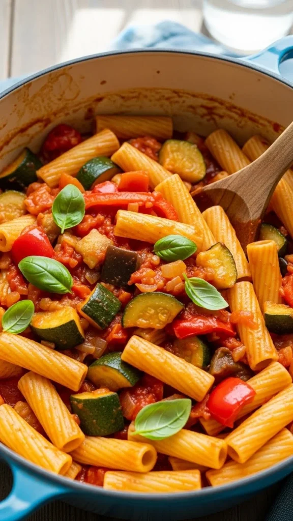 9. One-Pot Ratatouille Pasta