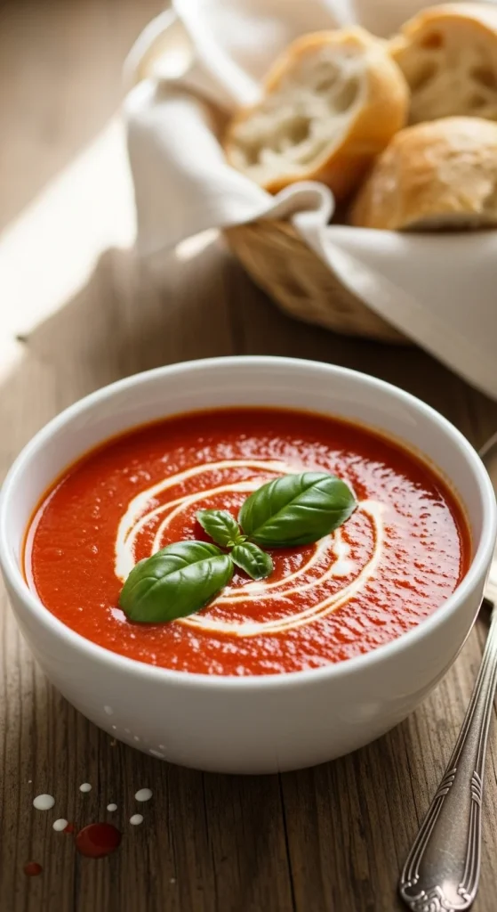 9. Roasted Tomato Basil Soup