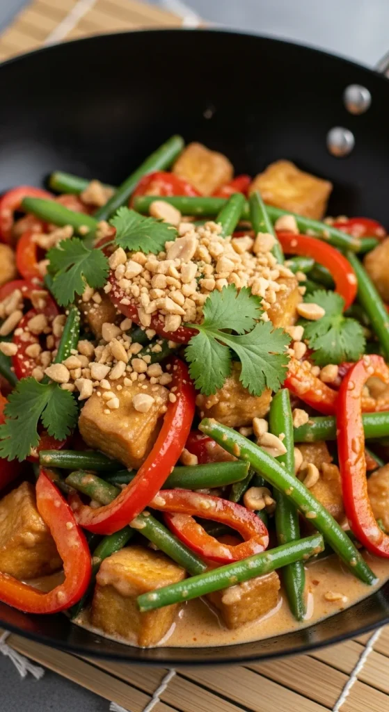 9. Thai Coconut Tofu Stir-Fry