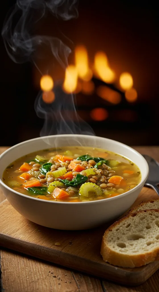 9. Veggie-Packed Lentil Soup
