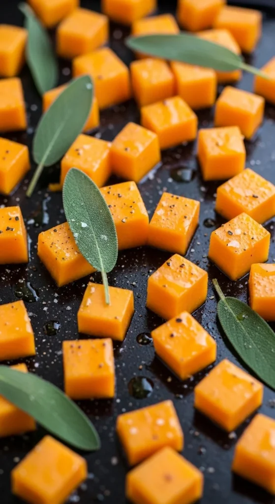 Dinner Idea 1 Roasted Butternut Squash and Sage Pasta