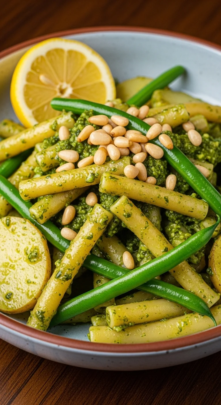 Iconic Recipe 3 Pesto Genovese with Trenette – Liguria's Green Goddess