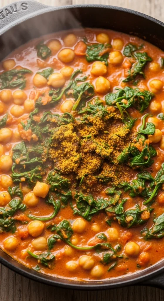 Indian-Spiced Chickpea Curry