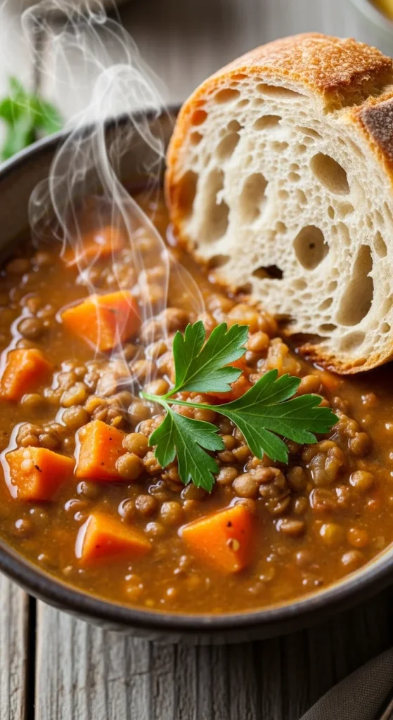 Recipe 1 Smoky Lentil and Sweet Potato Soup