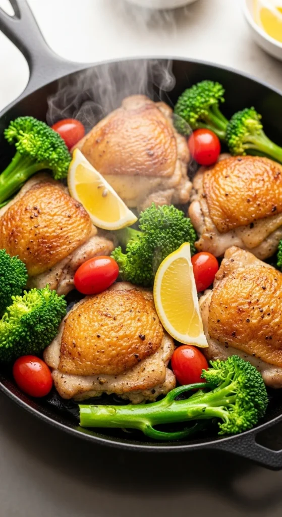 Recipe 1_ One-Pan Lemon Garlic Chicken and Veggies