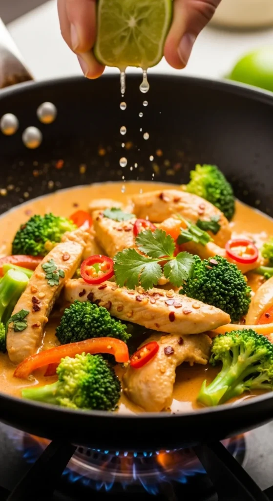 Recipe 2 Coconut Curry Chicken Stir-Fr