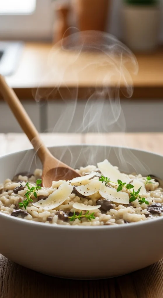 Recipe 2 Creamy Gluten-Free Risotto with Mushrooms