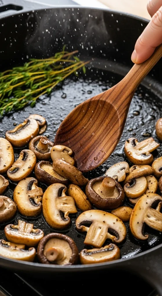 Recipe 2 Creamy Quinoa Mushroom Risotto