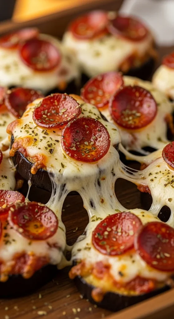 Recipe 2 Eggplant Pizza Bites