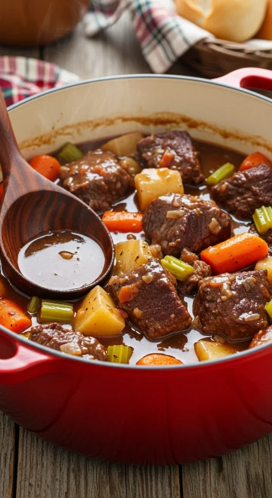 Recipe 2 Hearty Beef and Vegetable Stew