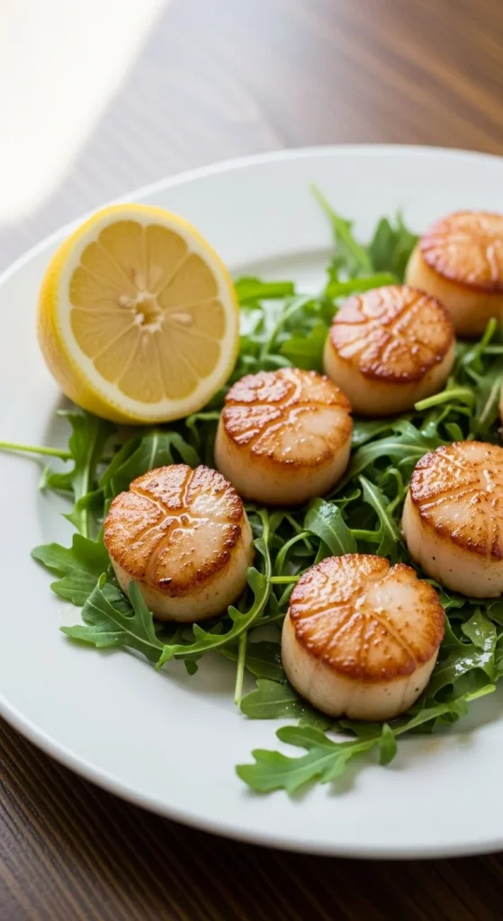Recipe 2 Lemon Herb Seared Scallops