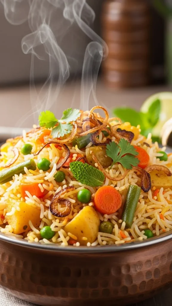 Recipe 2 Vegetable Biryani