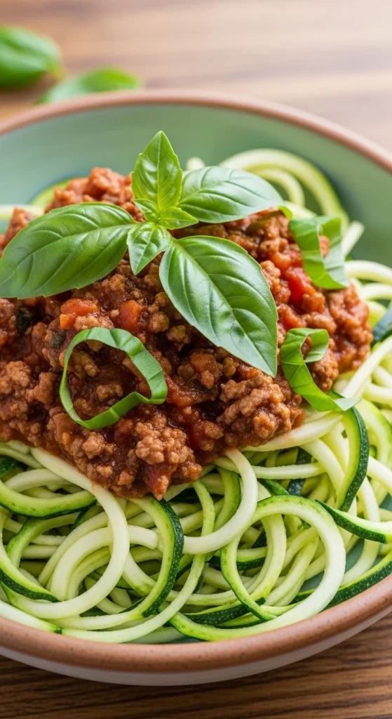 Recipe 2 Zucchini Noodle Bolognes