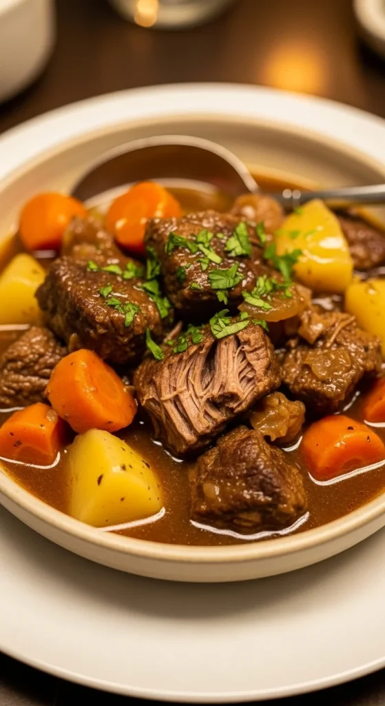 Recipe 3 Beef Stew with Root Veggie