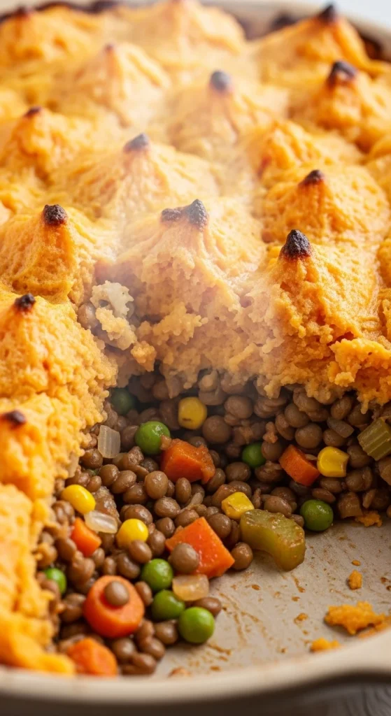 Recipe 3 Lentil Shepherd's Pie