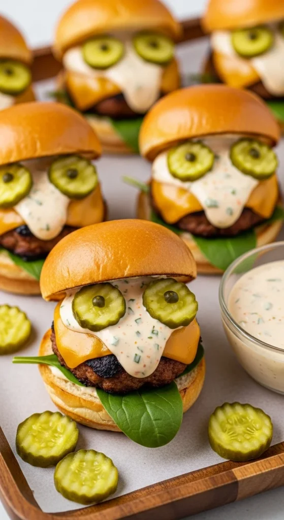 Recipe 3 Mini Turkey Meatball Sliders