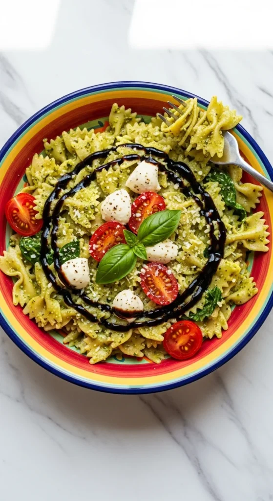 Recipe 3 Pesto Caprese Pasta