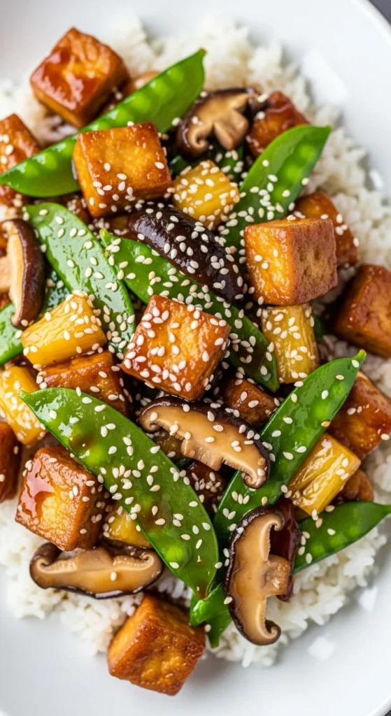 Recipe 3 Teriyaki Tofu Stir-Fr