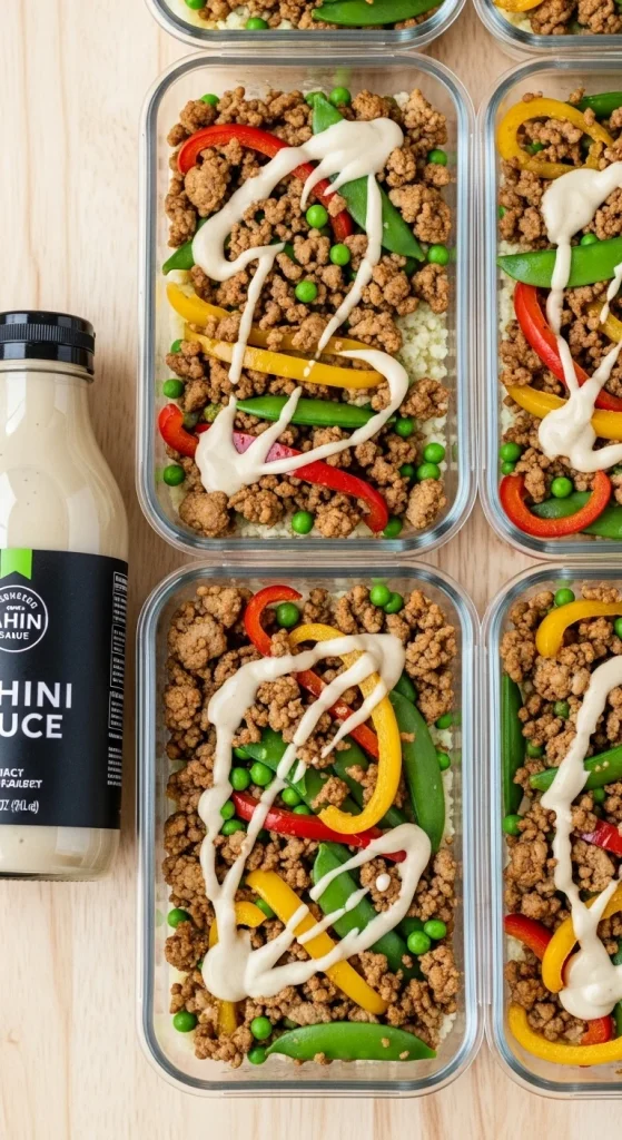 Recipe 3 Turkey Stir-Fry with Cauliflower Ric