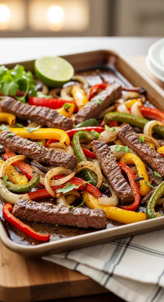 Recipe 3_ Sheet Pan Fajitas for Taco Tuesday Vibes