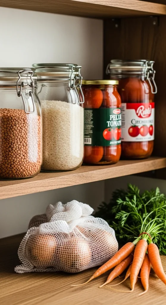 Step 1 Shop Smart with Budget Staples