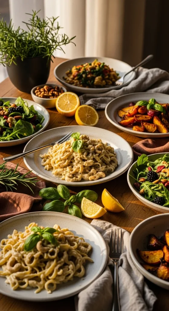 easy vegan dinners