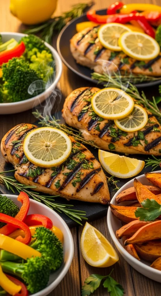 healthy chicken dinners