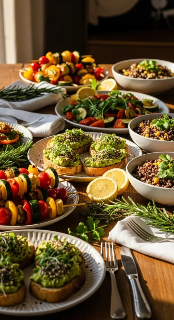 healthy vegetarian dinners