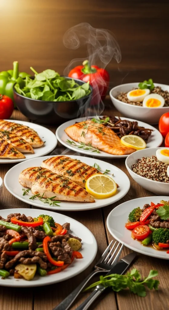 high protein dinners