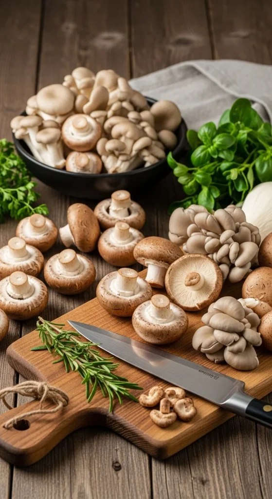 how to make dinner recipes with mushrooms