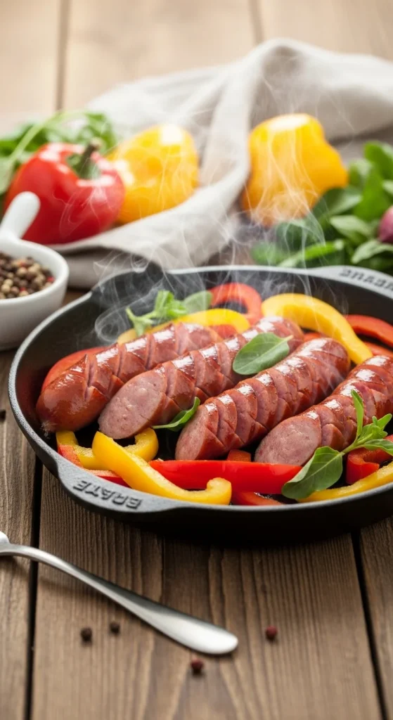 how to make dinner recipes with sausage