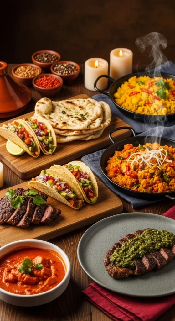 international dinner ideas